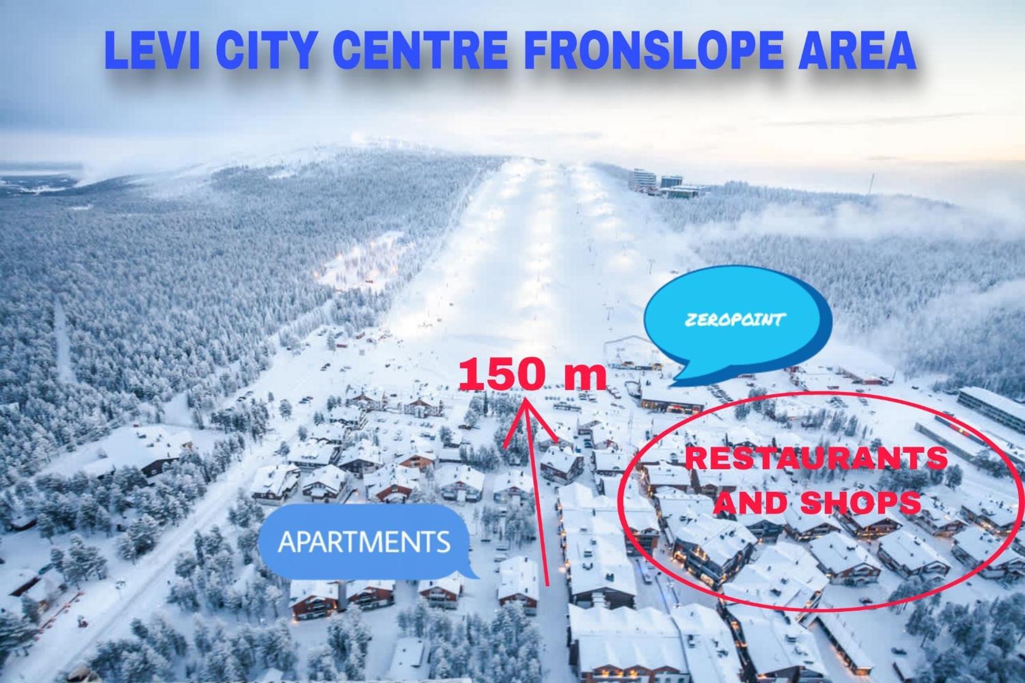 Levillenet Levi Centre Chalets Eksteriør bilde